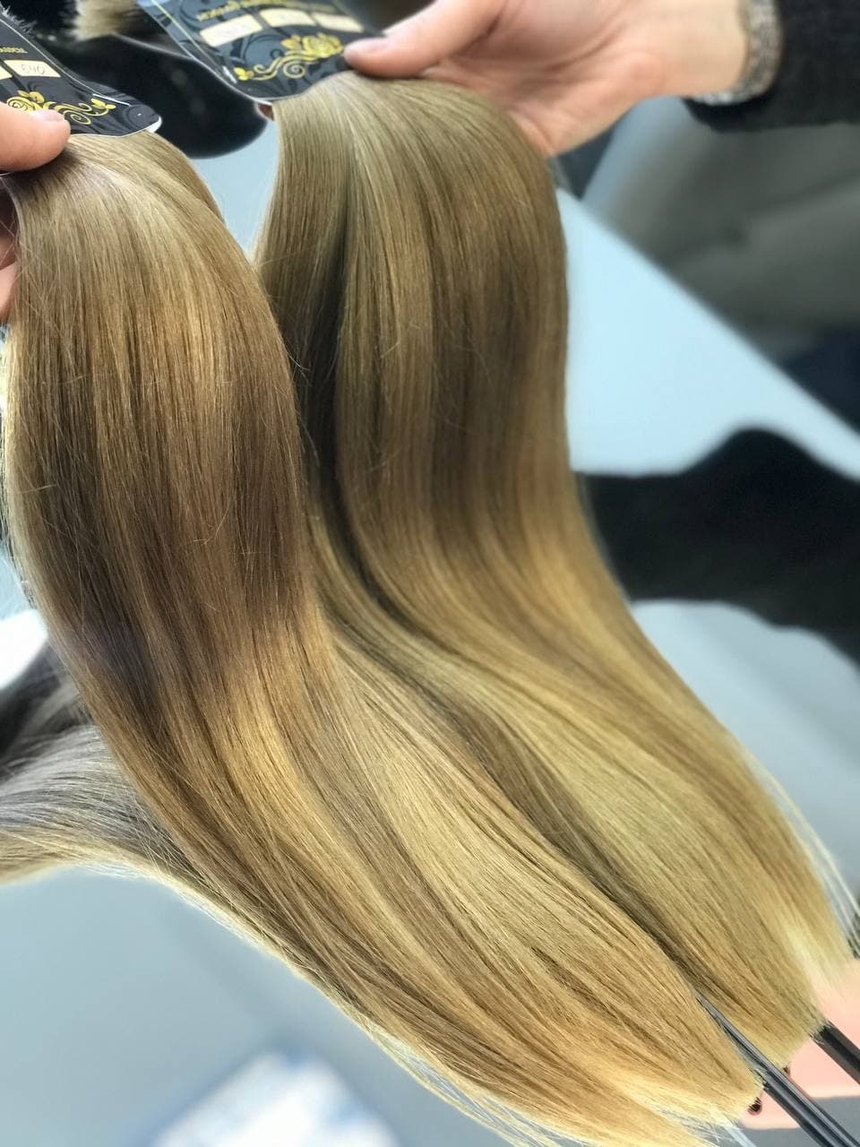 Изготовление волос на лентах (тейп)